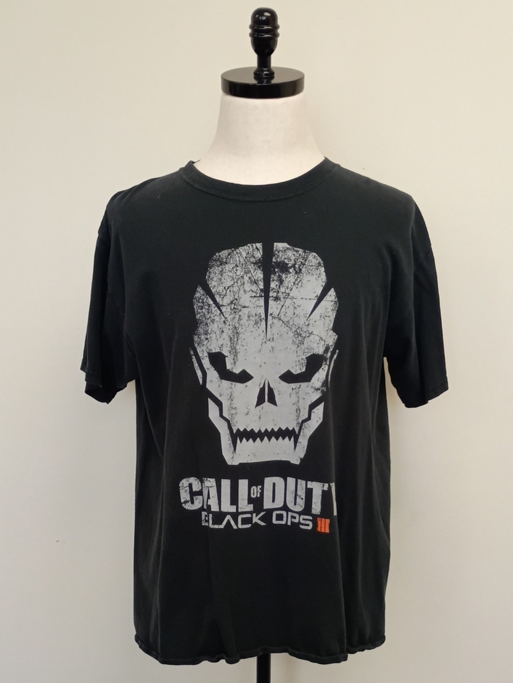 Call Of Duty Black Ops III Black Graphic Tee Size Large